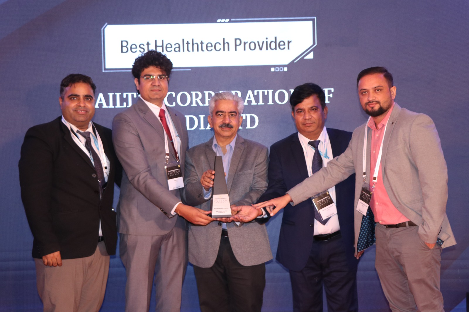 RailTel wins the FE FutechAwards2024